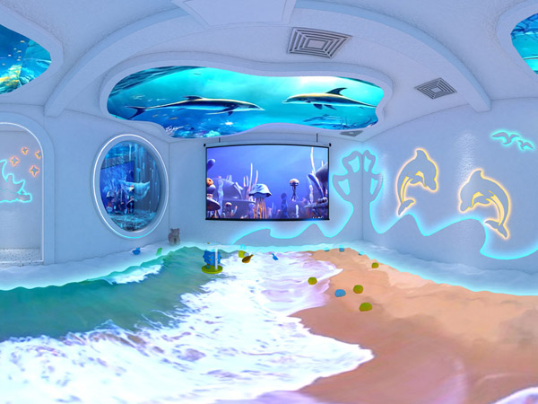 儿童盐疗房装修  